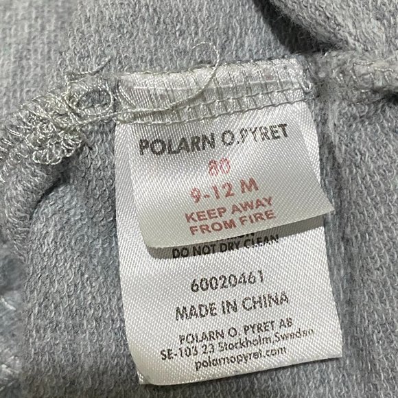 Polarn O. Pyret Kid's Blouse Top Size 9-12 Months (PRE-LOVED) - 8539 - Picture 5 of 7